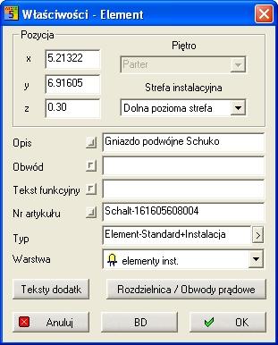 Zawsze kiedy pojawia się prośba o kliknięcie lewego przycisku myszki można również wybrać na klawiaturze przycisk <Enter>.