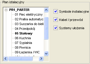 Wybór zatwierdzamy przyciskiem <Start>, lista materiałowa zostanie automatycznie wygenerowana do