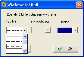 Zmiana właściwości obiektu Dotyczy wersji Compact i Professional Polecenie 'Zmiana Właściwości obiektu' umożliwia zmianę kilku obiektów jednocześnie.