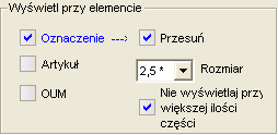 Przerywamy żądanie wpisu długości każdorazowo przez <ESC>. Ustalamy współrzędne pierwszego punktu na 787,5/762,5 mm i przeciągamy punkt końcowy do 1312,5/762,5 mm.