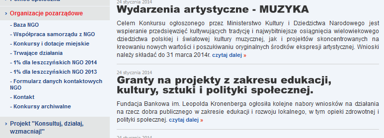 Przykładowe pozafinansowe formy współpracy Współpraca oraz udzielanie pomocy w zakresie pozyskiwania środków finansowych z innych źródeł w szczególności poprzez