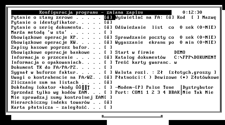 str.30 Program Firma++ (FPP) W związku z tym pojawiła się konieczność wprowadzenia parametru decydującego o tym, czy program współpracuje z takim driverem.