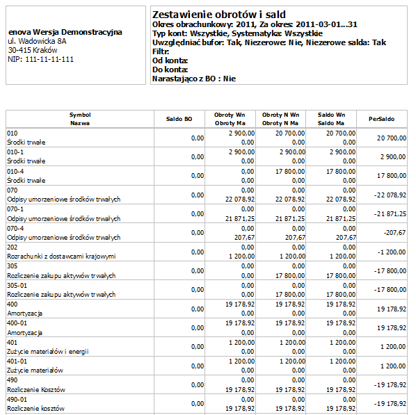 Zapis księgowy Otwierając formatkę danego zapisu księgowego możemy dokładnie sprawdzić, z jakiego dokumentu on pochodzi, zobaczyć cały dekret, oraz sprawdzić płatność, jeżeli występuje.