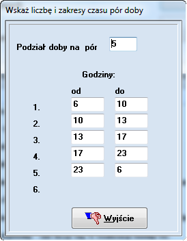 Po ewentualnym wyłączeniu składników pochodzących ze źródeł nas nie interesujących należy kliknąć przycisk