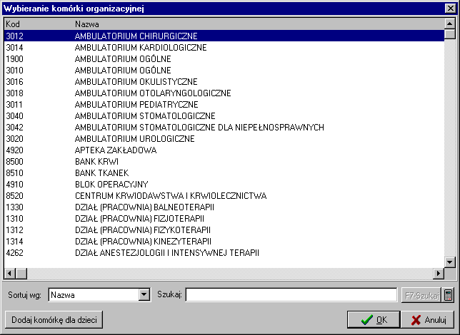 P.I. KAMSOFT WYDZIAŁ SYSTEMÓW SŁUŻBY ZDROWIA ZAKŁAD INFORMATYZACJI KAS CHORYCH KOLEJKI OCZEKUJĄCYCH Informacje o kolejkach osób oczekujących na udzielenie danego świadczenia, np.