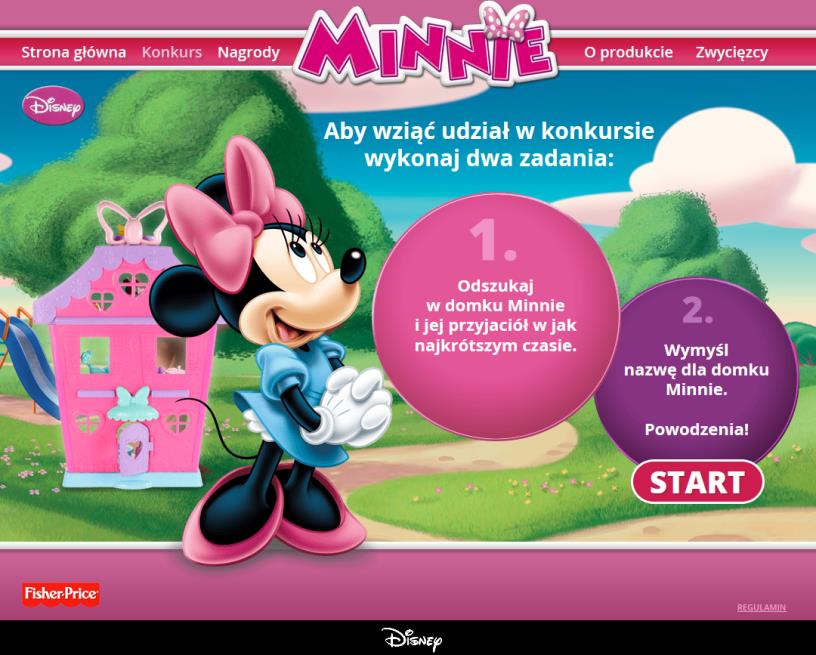 Wizualizacje możliwości na przykładzie projektu: DOMEK MYSZKI MINNIE