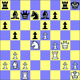 31.Obrona sycylijska [B84] II Olimpiada Szachowa, Haga 1928 Wertheim W. (Holandia) Lokvenc (Austria) 1.e4 c5 2.Sc3 Sc6 3.Sf3 d6 4.d4 cd4 5.Sd4 Sf6 6.Ge2 e6 7.0 0 a6 8.Kh1 Hc7 9.f4 Ge7 10.b3 b5 11.