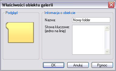 Importowanie elementów Galerii do mimio Notesu Możesz importować każdy obiekt z Galerii do mimio Notesu, aby dodać go do swojej prezentacji Aby importować element Galerii do mimio Notesu Wybierz