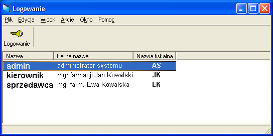 Podstawy obsługi programu Obsługa programu odbywa się przy pomocy interfejsu systemu MS Windows. Sposób dostępu do operacji jest jednolity we wszystkich modułach.