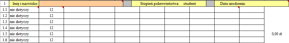 b) pozostaje w związku małżeńskim, c) ma na utrzymaniu dzieci LUB WTEDY, GDY 2) spełnia łącznie następujące warunki: a) posiadał stałe źródło dochodów w ostatnim roku podatkowym (2014), b) posiada