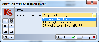 Uwaga! Dla świadczeń udzielonych od 1 lipca 2015 roku, wybór typu zlecenia karta DILO, skutkować będzie automatycznym podpowiadaniem się trybu przyjęcia - przyjęcie na podstawie karty DiLO. 3.2. Zmiany na Karcie zlecenia Uwaga!