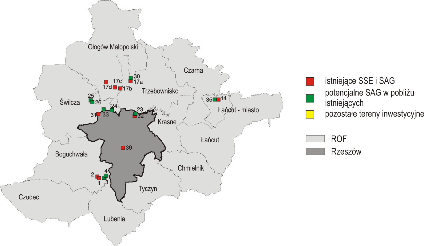 IV. Rozwój istniejących Stref Aktywności Gospodarczej 1.