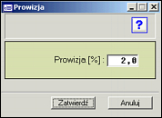 2.5.3 Prowizje kierowców Wydruk zawierający dane prowizji kierowców wybór okresu zajezdnia