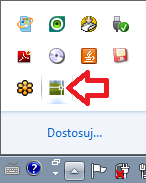 Informacja z systemu Windows o zakończeniu pobierania aktualizacji Po pobraniu aktualizacja jest gotowa do instalacji.