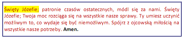 Pasterz: Ustanowił go panem domu swego. Wierni: I zarządcą wszystkich posiadłości swoich.