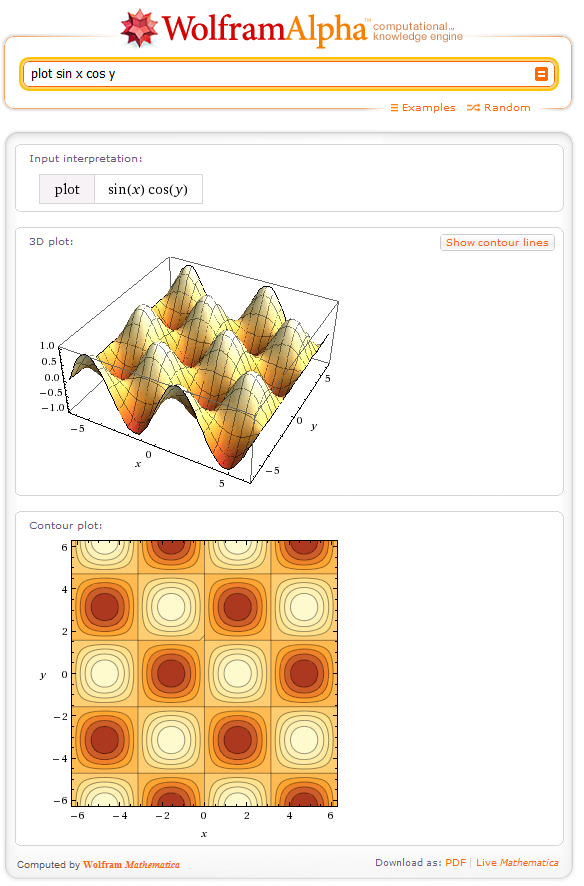 WolframAlpha