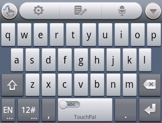 Aby przyspieszyć wprowadzanie tekstu można użyć TouchPal Curve TM. Przesuń palec od litery do litery, nie odrywając palca od ekranu, aż uzyskasz pożądane słowo. Aby zmienić układ klawiatury: 1.