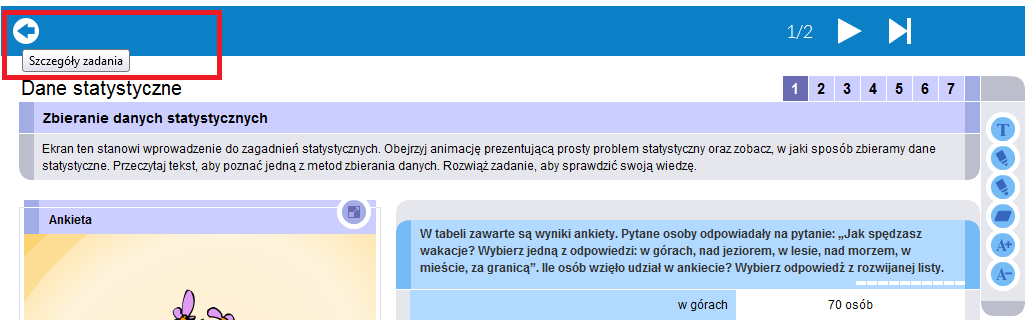 pl Po kliknięciu przycisku Start uczniowie przystępują do wykonania zadania.