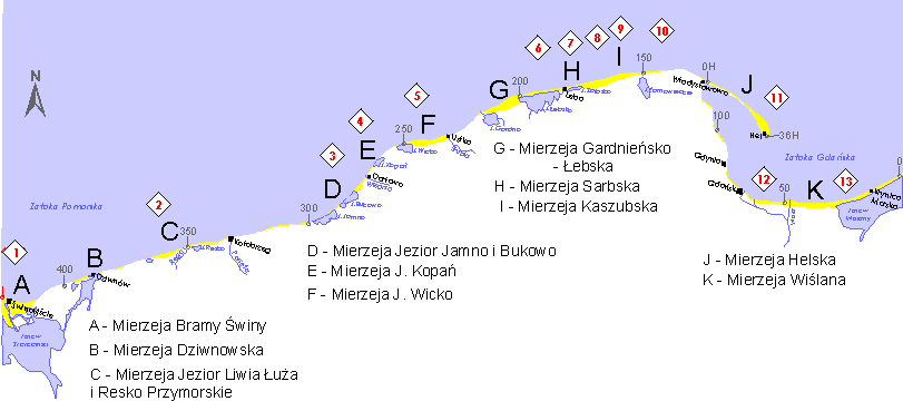 Formy obszarowej ochrony przyrody: - parki narodowe i krajobrazowe,