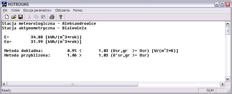 Rys. 6.1 Okno startowe programu HotRooms.