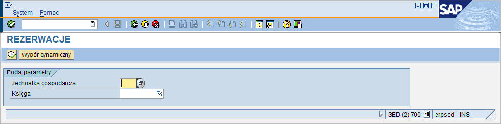 4.4.2. Aktualizacja odsetek Aktualizacja odsetek w module SAP-SD3 wykonywana jest na podstawie pobranego raportu RSD (Raport Sum Depozytowych).