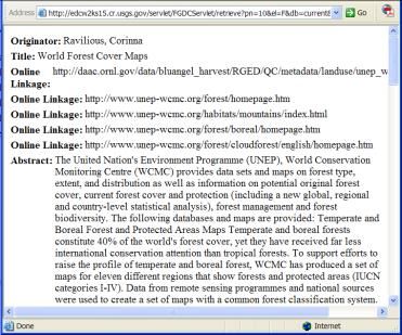 Content standard for Digital Geospatial Metadata Katalog danych przestrzennych W infrastrukturze danych znajduje zastosowanie koncepcja