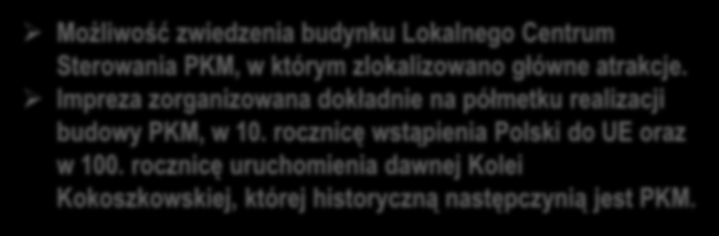 którym zlokalizowano główne atrakcje.