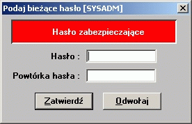 Pomoc 9.3 Licencja Wyświetlenie informacji o aktualnie zarejestrowanych kluczach licencyjnych. Opcja pozwala aktywować załadowane klucze oraz załadować nowe klucze licencyjne do bazy. 9.4 Zmiana hasła Opcja umożliwia zmianę hasła dla zalogowanego użytkownika.