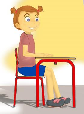 Stanowisko pracy ucznia W szkole zostanie dziecku przyporządkowany odpowiedni zestaw, przy którym usiądzie