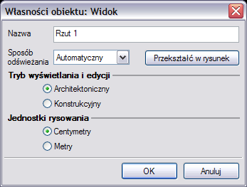 RZUT Program ArCADia przedstawia projekt w widokach budynku lub budynków: rzutach, przekrojach, elewacjach.