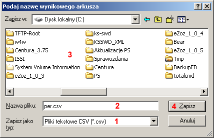 Czynności wykonywane podczas eksportu danych z KS-SWD XML. 1. Uruchomić program KS-SWD XML. 2. Z menu Rejestracja wybrać pozycję Pracownicy medyczny. 3.