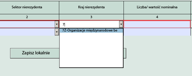 pola wynosi 12 cyfr (od 999 999 999 999 do 999 999 999 999), chyba że w wymaganiach została ona ograniczona. Dla pól akceptujących tylko liczby nieujemne, nie jest możliwe wpisanie znaku " ".