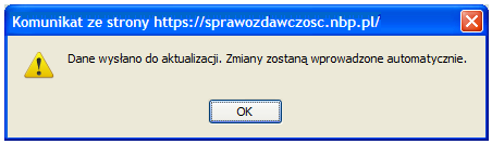 Rysunek 7-68. Strona do edytowania danych instytucji. Użytkownik może przeglądać szczegółowe dane instytucji. Jeśli użytkownik chce zmienić dane instytucji, powinien wybrać przycisk Edytuj.