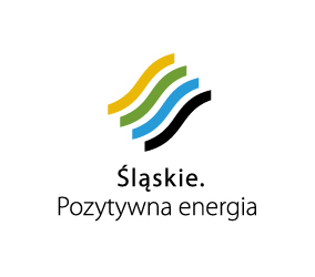 4.3. Logo Województwa Śląskiego Logo Województwa Śląskiego stanowi element identyfikacji wizualnej regionu. Logo składa się z logotypu (napisu) Śląskie. Pozytywna energia oraz znaku graficznego.