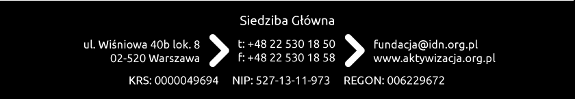 ZAPYTANIE OFERTOWE na usługę hotelarsko-gastronomiczną oraz wynajem sal szkoleniowych i konferencyjnych Nr postępowania: 03/03/2015/WW z dnia 12.03.2015 r. 1. NAZWA I ADRES ZAMAWIAJĄCEGO Fundacja Aktywizacja ul.