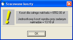 2.4. Opracowanie systemu ekspertowego wspomagającego decyzje 180 Po wybraniu określonego szeregu należy wybrać odpowiedni rodzaj arkusza.