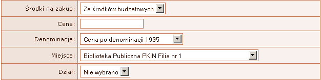 Następnie wypełnimy formularz w ramach pól obowiązkowych: Data wpływu jest wypełniana automatycznie, ale możemy wybrać inną. Wystarczy kliknąć opcję wybierz i wybrać odpowiednią datę z kalendarza.