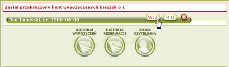 chwili możesz opróżnić koszyk poprzez usunięcie wybranych pozycji lub całkowite opróżnienie. Na koniec wczytujemy kod kreskowy z karty czytelnika i klikamy.