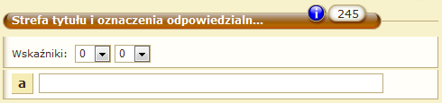 7 Pole 041 kod języka Ściśle związane z podpolem s pola 008. System automatycznie sczytuje język wybrany w tamtym polu i umieszcza w podpolu a pola 041.