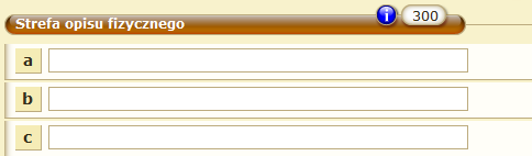 8 Pole 260 strefa adresu wydawniczego a miejsce wydania b nazwa wydawcy/dystrybutora c data publikacji, dystrybucji/powstania dokumentu 9 Pole 300 strefa opisu fizycznego a objętość Podajemy objętość