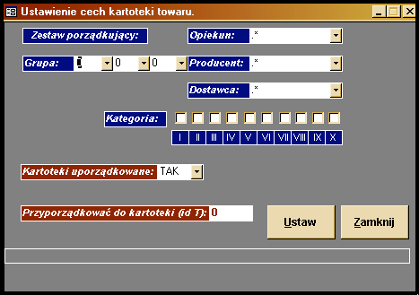 W oknie tym naleŝy do pola Przyporządkować do kartoteki... wkleić (uŝywając kombinacji klawiszy SHIFT + INSERT) lub wpisać ręcznie zapamiętany numer ID T.