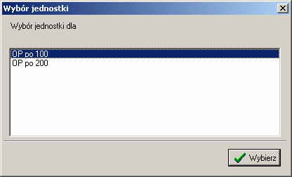 Rysunek 8-21 Wybór jednostki w dostawach. Należy wybrać właściwą dla danej dostawy. 8.2.7 Kontrola cen zakupu Po wciśnięciu otrzymasz poniższy raport dla dostawy (rys.