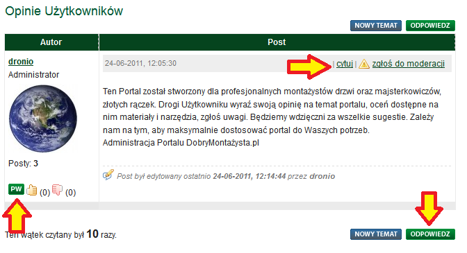 3.1 Forum merytoryczne Logując się do strefy zamkniętej, przeznaczonej tylko dla zawodowców, zyskujesz możliwość rozmowy o sprawach czysto praktycznych.