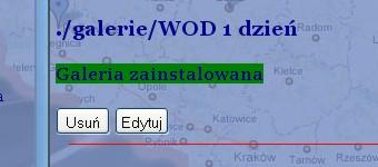 Rys. 3.10 Zarządzanie użytkownikami Przy instalacji systemu galerii tworzy się konto administratora. Administrator z poziomu panelu zarządzania stroną może utworzyć konta dla dodatkowych użytkowników.