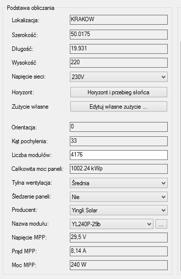 ------------------ Prezentacja firmy Prognozowanie produkcji Obliczenie wielkości