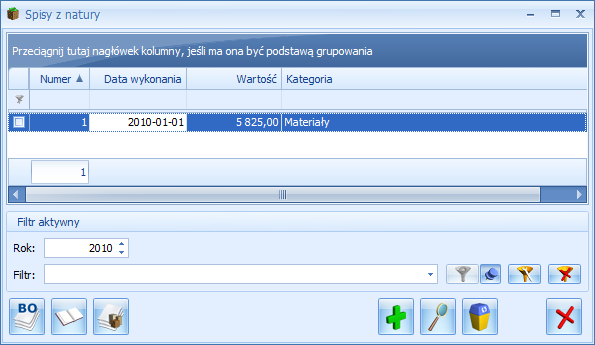 Str. 128 Moduł Księga Podatkowa, Środki Trwałe v. 2012 11 Spis z natury 11.1 Wstęp Program Comarch OPT!