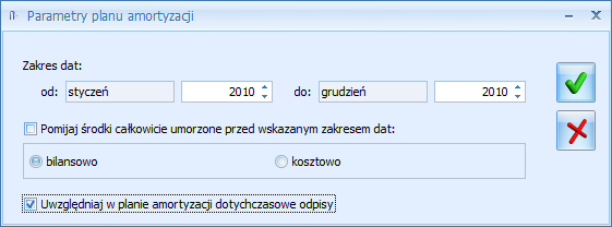 Podręcznik Użytkownika systemu Comarch OPT!MA Str. 167 Grupa jest to pole służące do wyboru wybranej grupy środków trwałych lub wartości niematerialnych i prawnych.