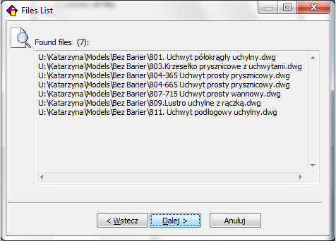 Przy próbie otwarcia projektu w formacie nowszym niż DWG AutoCAD 2007, pojawi się informacja, że format pliku jest nieodpowiedni i zapytanie, czy ma zostać przekonwertowany (Rys. 62).