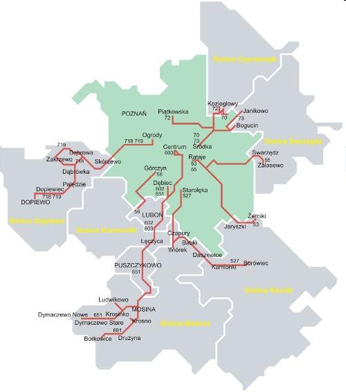Metropolia Poznań - transport i komunikacja Związek