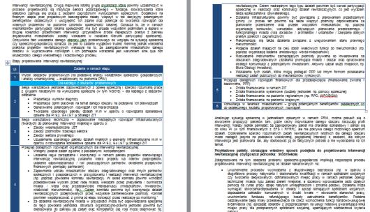 Diagnoza obszaru BTOF proces dojścia do wyznaczenia obszarów problemowych Infrastruktura kubaturowa i rewitalizacja 1 Podsystem społeczno-gospodarczy Obszary